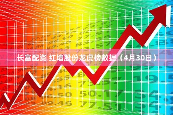 长富配资 红墙股份龙虎榜数据（4月30日）