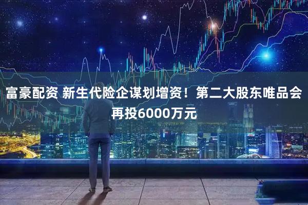 富豪配资 新生代险企谋划增资！第二大股东唯品会再投6000万元